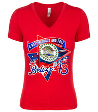 Load image into Gallery viewer, SEPTEMBER GEAR: LADIES V-NECK (BUNTING)