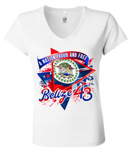 Load image into Gallery viewer, SEPTEMBER GEAR: LADIES V-NECK (BUNTING)
