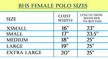 Load image into Gallery viewer, BHS FEMALE ADULT POLOS NAVY BLUE