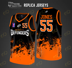 DEFENDERS REPLICA JERSEY BY DOLPHIN (BLACK)