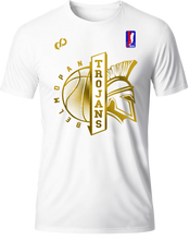 Load image into Gallery viewer, BELMOPAN TROJANS WHITE TEES
