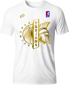 BELMOPAN TROJANS WHITE TEES