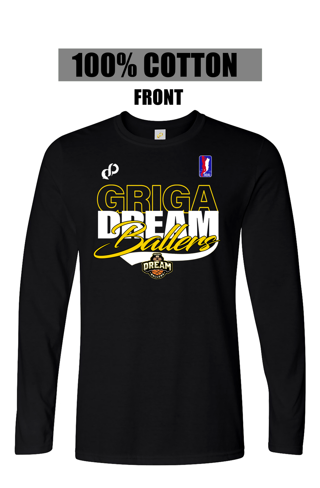 GRIGA BALLERS -COTTON LONG SLEEVE TEE