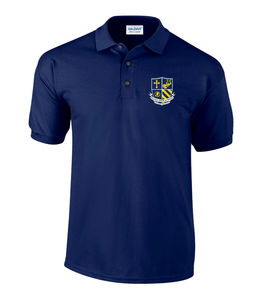 BHS MALE NAVY BLUE Polo Shirt Adult size