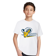 Load image into Gallery viewer, BHS - RAM White DRI FIT FABRIC P.E. Shirt
